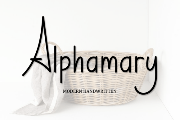 Alphamary β A Handwritten Script Font Worth Your Attention