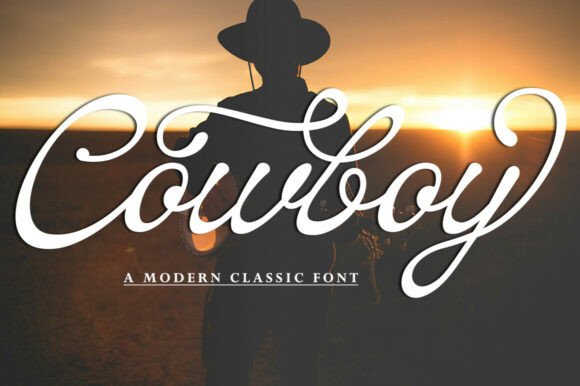 Cowboy: The Typeface That Brings Wild West Style to Your Designs