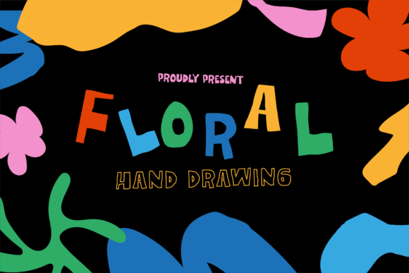 Floral Handdrawing: A Free-Spirited Display Font