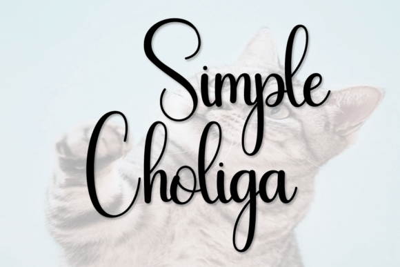 Simple Choliga β The Handwritten Font Designers Love